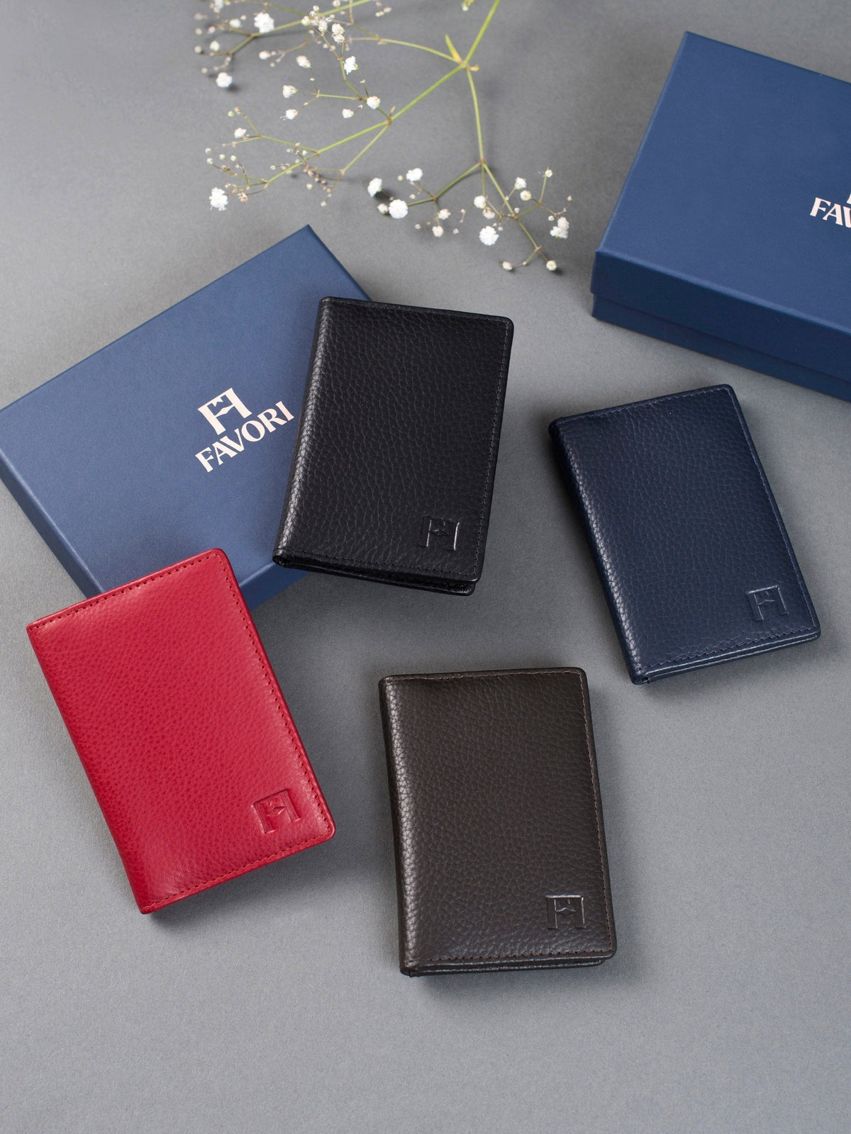 Petite Wallet, Leather With RFID Blocking | Black