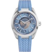 Omega Seamaster Aqua Terra Worldtimer150 M GMT Worldtimer Co-Axial 43mm 220.12.43.22.03.002 SUMMER BLUE