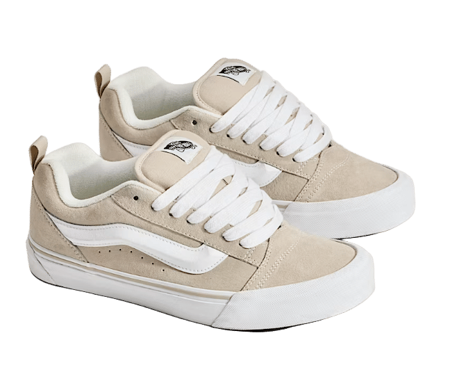 Vans Knu Skool Suede Shoe Neutral Beige