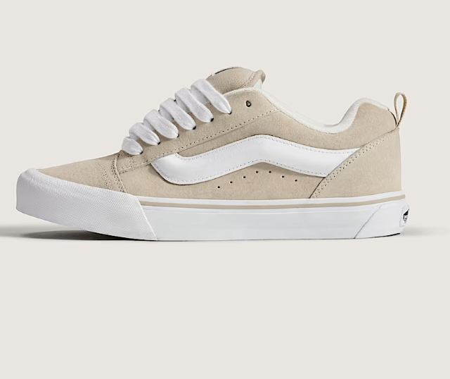 Vans Knu Skool Suede Shoe Neutral Beige