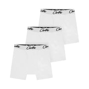 Corteiz White Allstarz Boxers 3 Pack