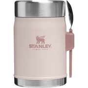 Classic Legendary Food Jar + Spork | 14 OZ - Stanley Create Rose Quartz