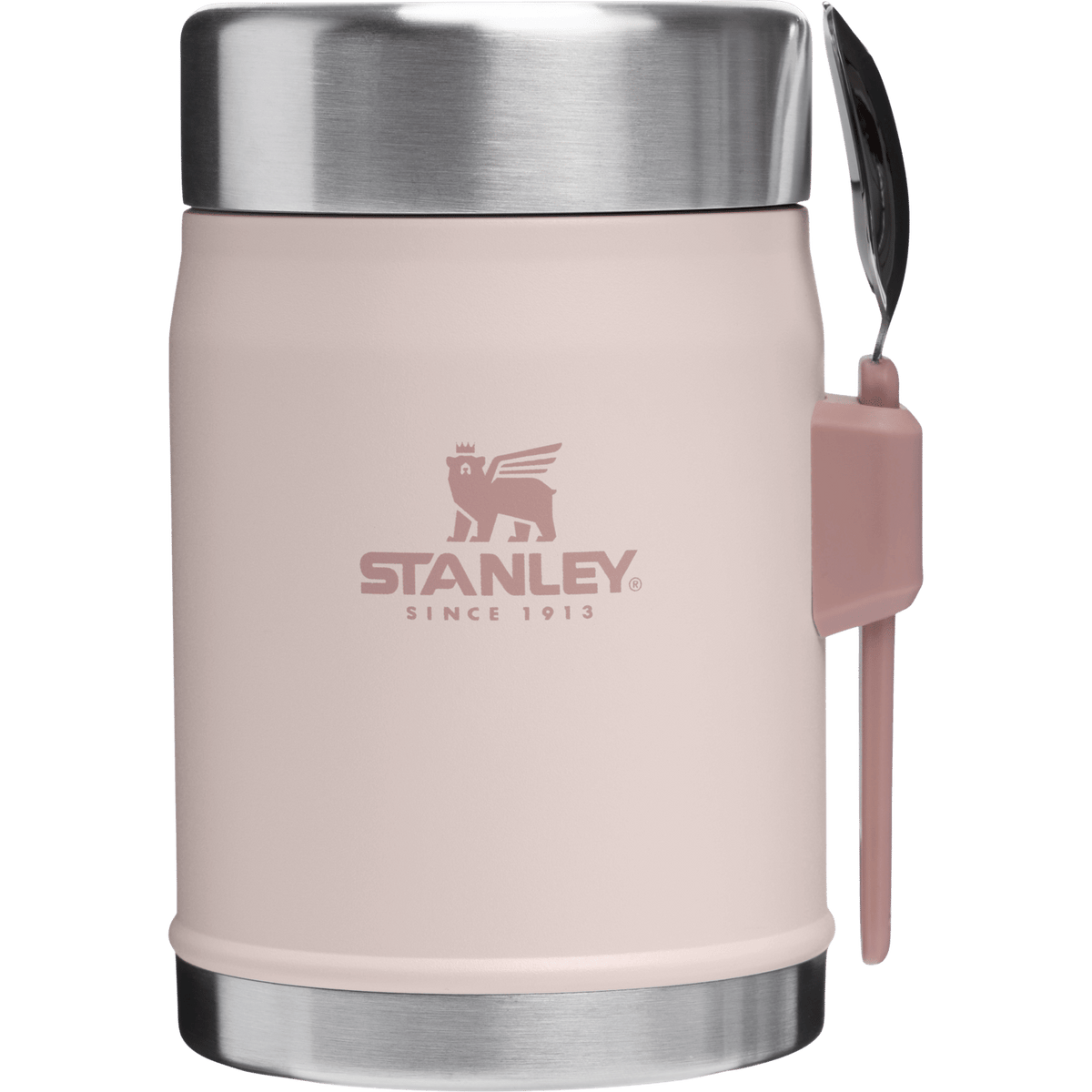 Classic Legendary Food Jar + Spork | 14 OZ - Stanley Create Rose Quartz