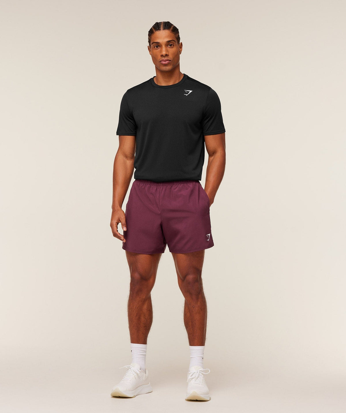 Gymshark Arrival 5" Shorts - GS Impact Burgundy