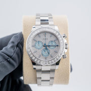 Rolex | Daytona | 126576TBR | Platinum | 40 mm | Platinum | Blue | Automatic