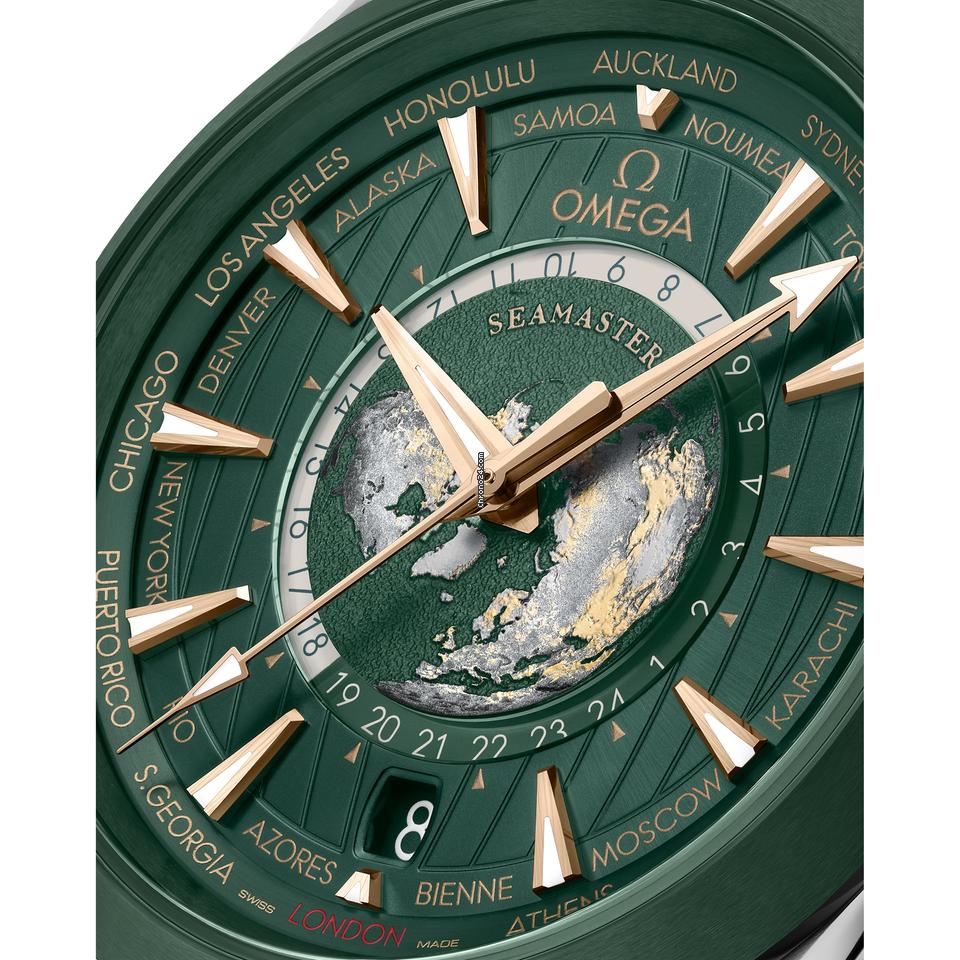 Omega Aqua Terra 150 M Seamaster Aqua Terra 150 M 43 mm steel on rubber strap - 220.32.43.22.10.001