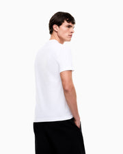 EA7 Slim-fit t-shirt Core Identity in cotton with big logo
