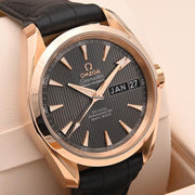 Omega Seamaster Aqua Terra Annual Calendar Red Gold 231.53.39.22.06.001 Full Set