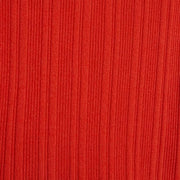 Red Ribbed Knitted Vest Top