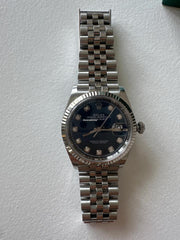 Rolex | Datejust | 4D4844CB | Steel | 36 mm | Steel | Blue | Automatic