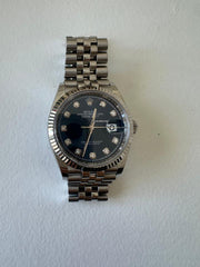 Rolex | Datejust | 4D4844CB | Steel | 36 mm | Steel | Blue | Automatic