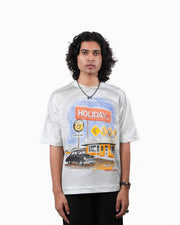 The Holiday Inn - Vintage Washed Oversized T-shirt