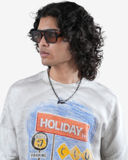 The Holiday Inn - Vintage Washed Oversized T-shirt