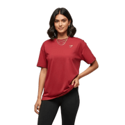 Gymshark Training Oversized T-Shirt - Athletic Burgundy