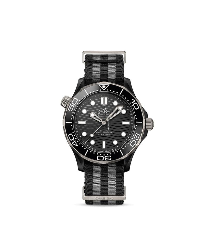 Omega Seamaster Diver 300 MNew 2026 - Black Ceramic - Nato Strap - Seamaster Diver 300 M - 43,5mm