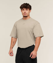 Gymshark Power T-Shirt - Mushroom Grey