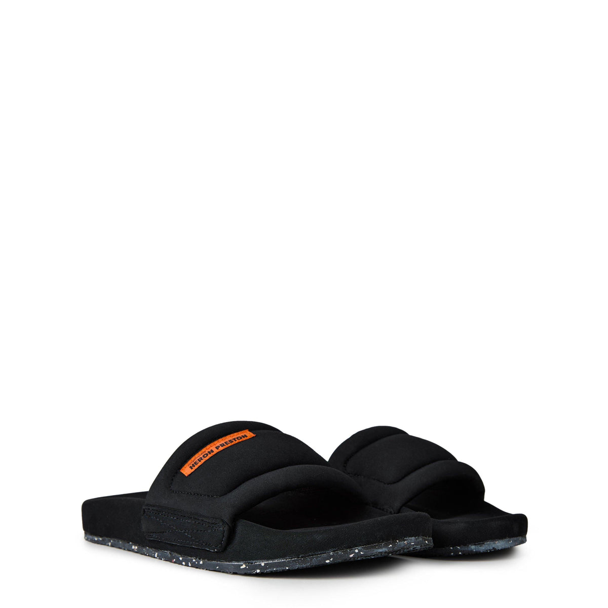 Logo Patch Rubber Slider Slippers