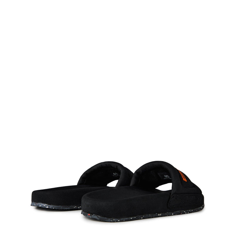 Logo Patch Rubber Slider Slippers