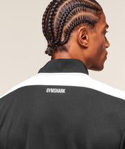 Gymshark Arrival Block Track Jacket - Black