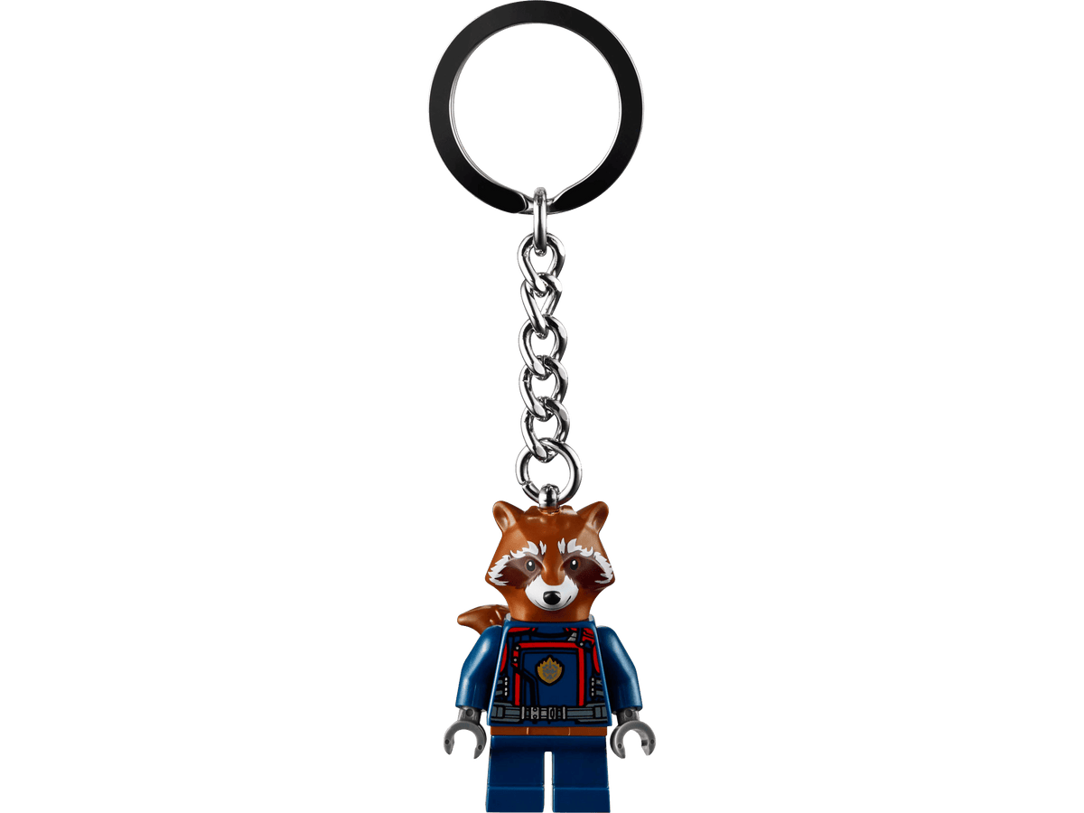 Lego Rocket Raccoon Key Chain