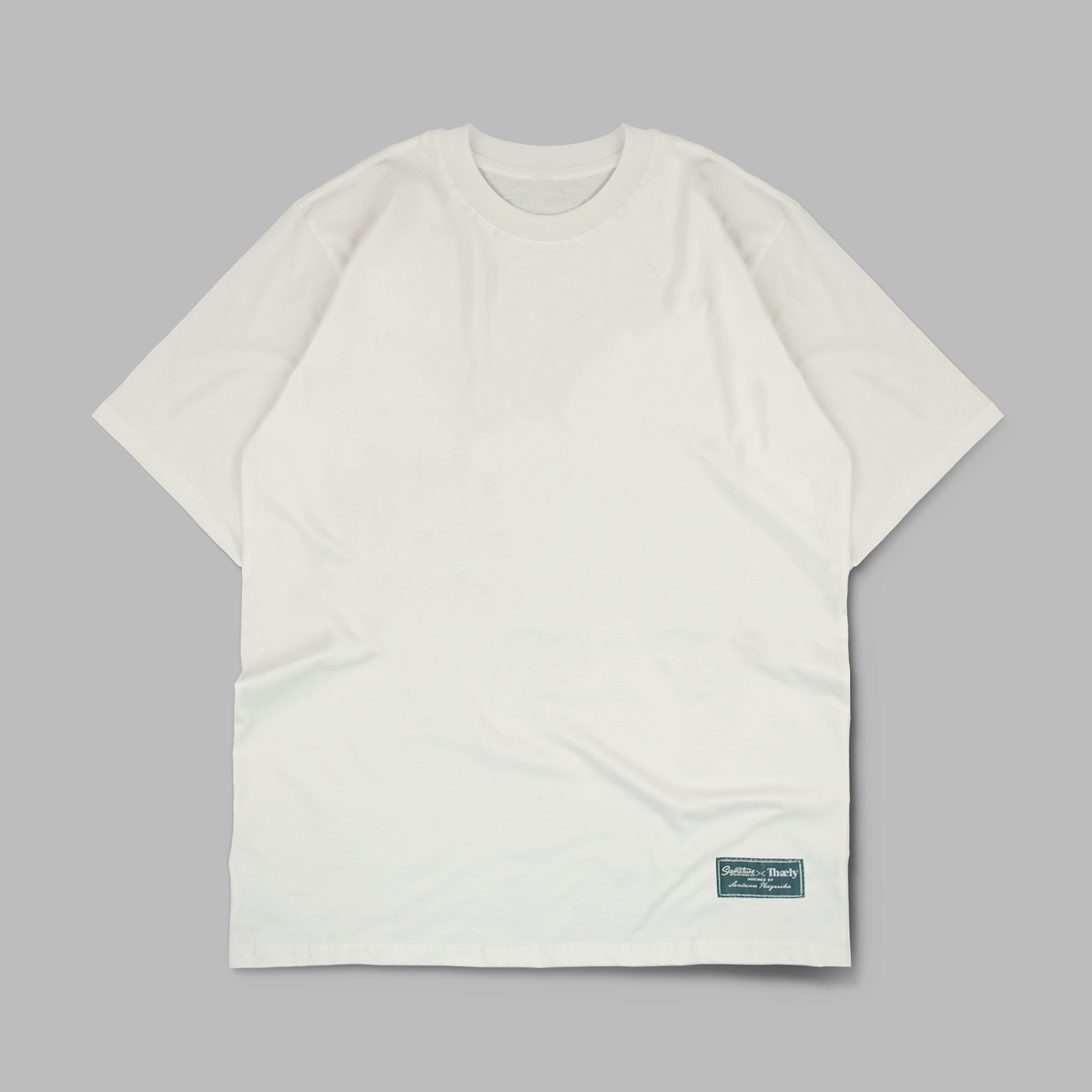 White T-shirt | Thaely x Signature Packaged Drinking Water | Imagined by Santanu Hazarika