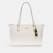 Coach Trigger Snap Bag Charm Gold Black