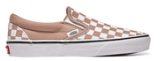 Vans Classic Slip-On Checkerboard Warm Taupe Brown White