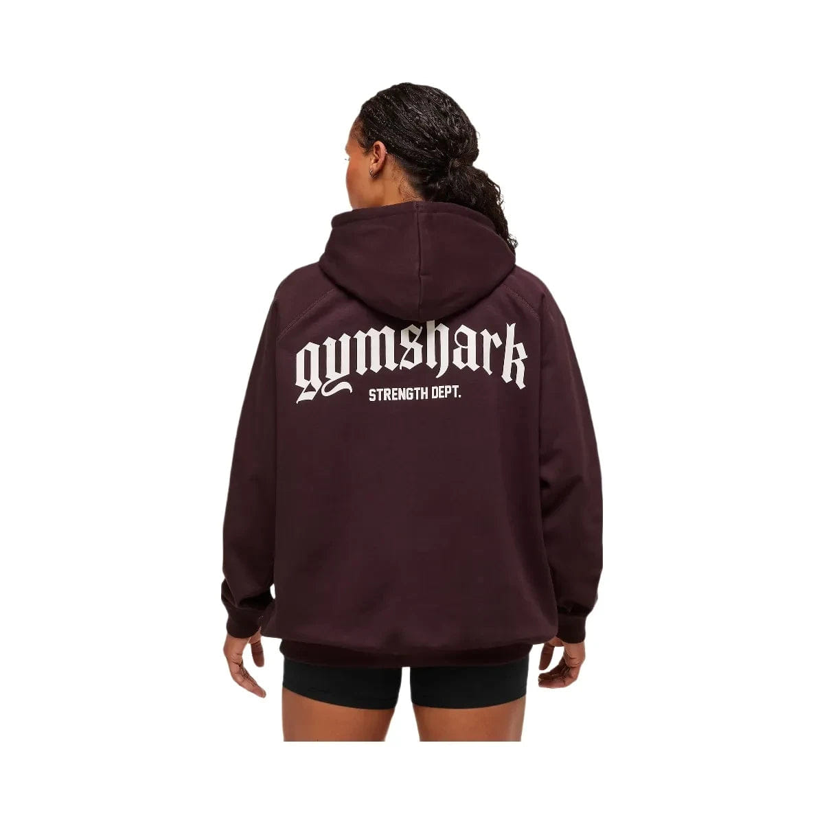 Gymshark Strength Department Oversized Hoodie - Cherry Purple