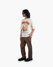 The Wild West - Off-White Mercerized Cotton Oversized T-shirt