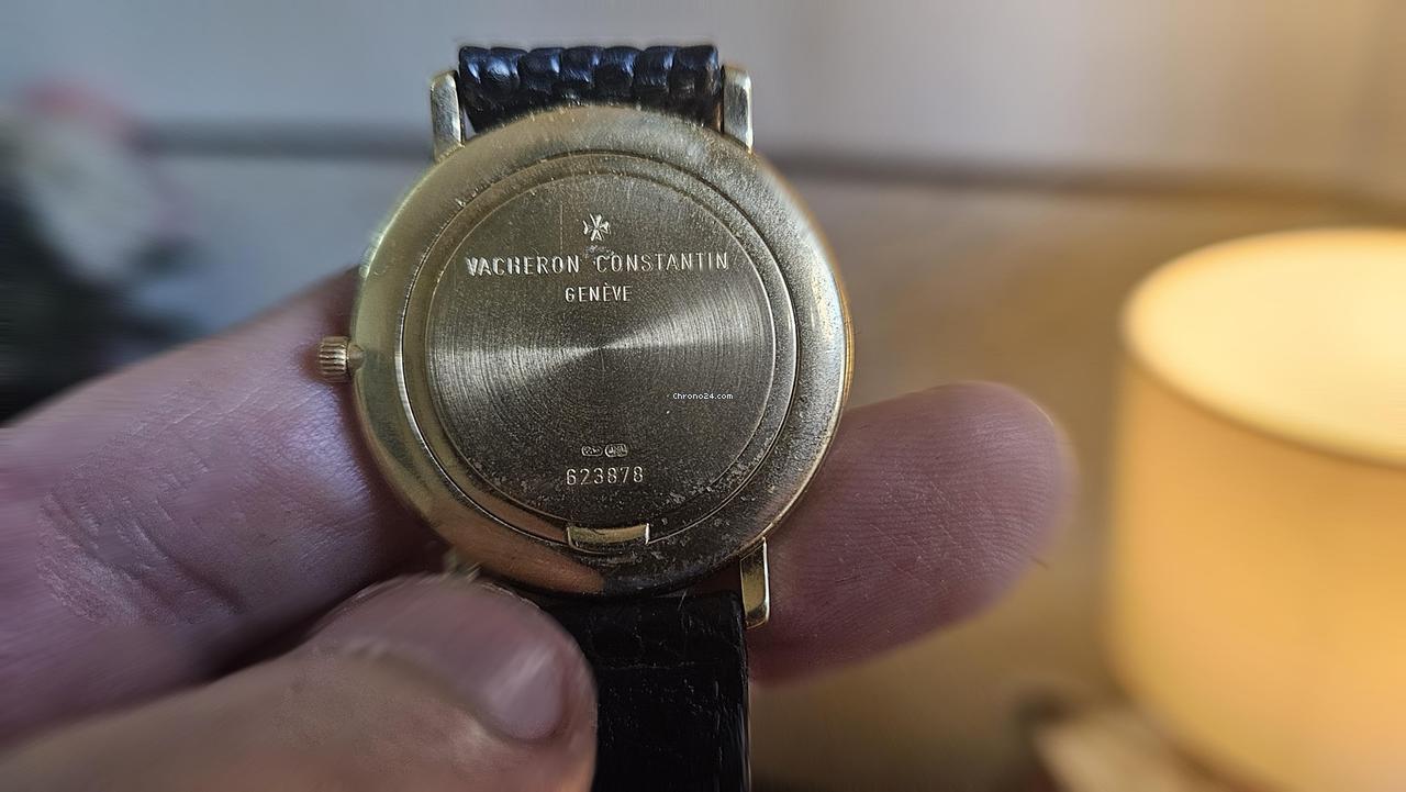 Vacheron Constantin YELLOW GOLD Yellow Set completo revisione 2 anni fa 2 cinturini ottimo stato