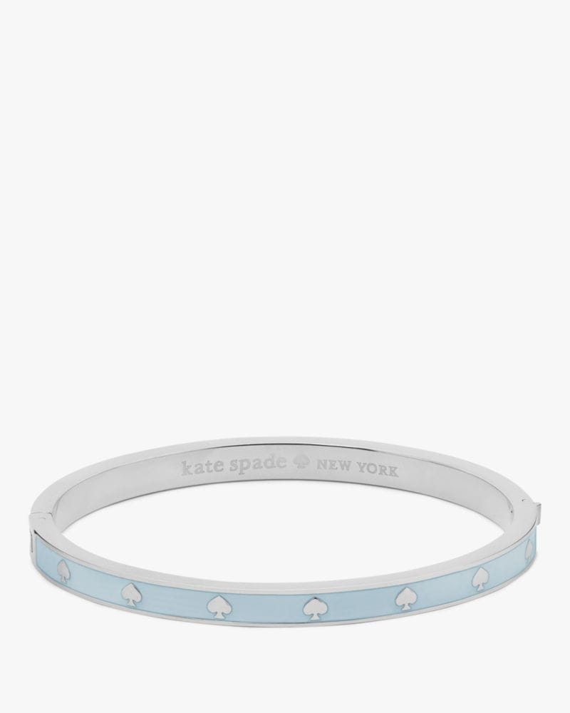 Spot The Spade Enamel Hinged Bangle