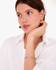 Spot The Spade Enamel Hinged Bangle