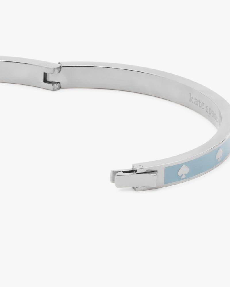 Spot The Spade Enamel Hinged Bangle
