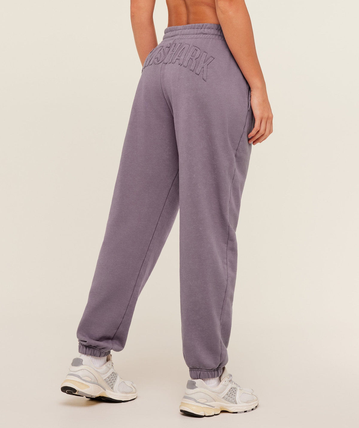 Gymshark Power Washed Cuff Joggers -  Dusk Purple/Acid Wash