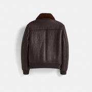 Restored Shearling Bomber