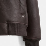 Restored Shearling Bomber