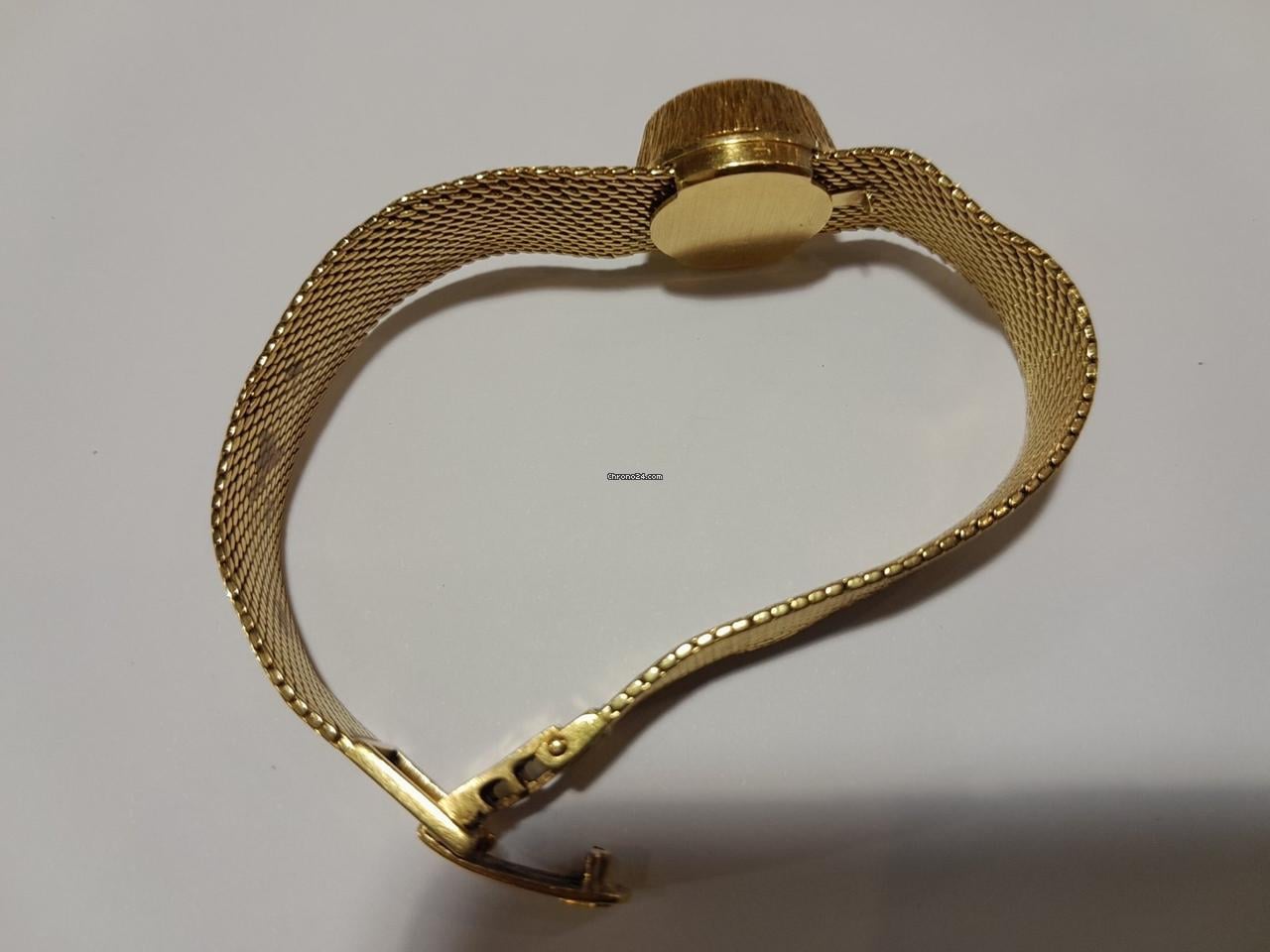 Rolex | Precision | 8789 | Yellow gold | 17 mm | Leather | Gold | Manual winding