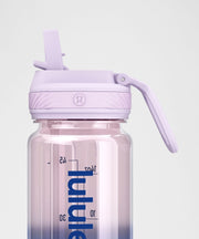 Lululemon Back to Life Clear Bottle 18oz Straw Lid *Ombre