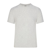 SKIMS COTTON MENS CLASSIC T-SHIRT | LIGHT HEATHER GREY