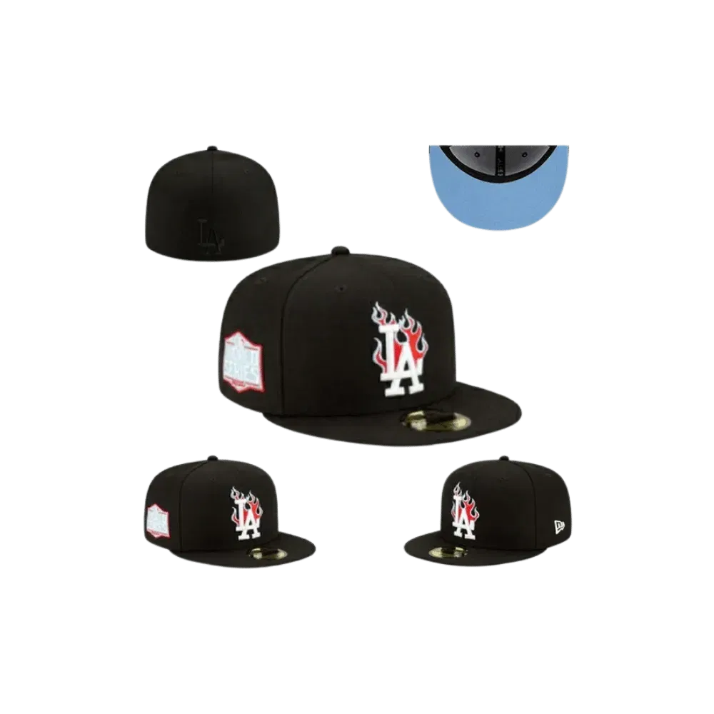 New Era 59Fifty Team Fire Dodgers Cap
