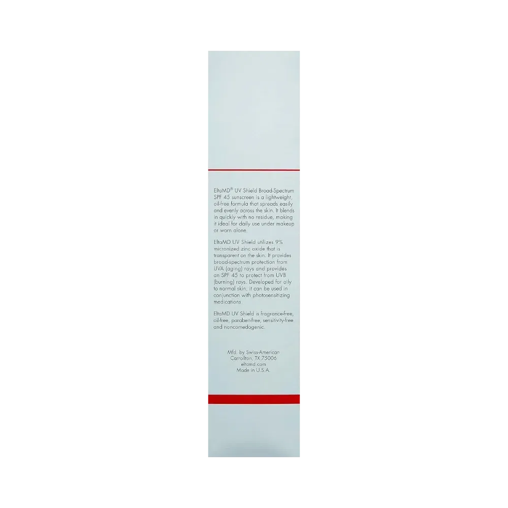 EltaMD UV shield SPF 45, 3 Ounce Cream