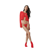 Alo Women's Airmesh Venus Thong - Bright Red