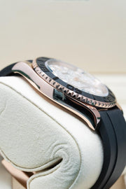 Rolex | Yacht-Master | 126655 | Rose gold | 40 mm | Rubber | Silver | Automatic