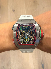 Richard Mille Chronograph RM65-01 Split-Seconds Titanium . Full set.