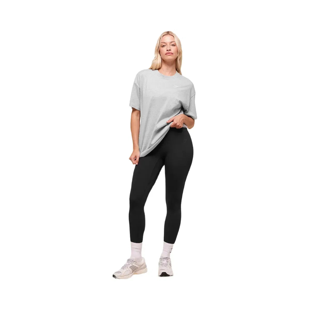 Gymshark Training Oversized T-Shirt  - Light Grey Marl
