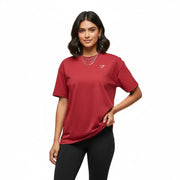 Gymshark Training Oversized T-Shirt - Athletic Burgundy