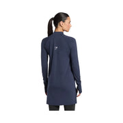 Gymshark Vital Long Line Top - Heavy Blue Marl