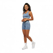 Gymshark Apex Seamless Shorts - Worn Blue/Gentle Blue
