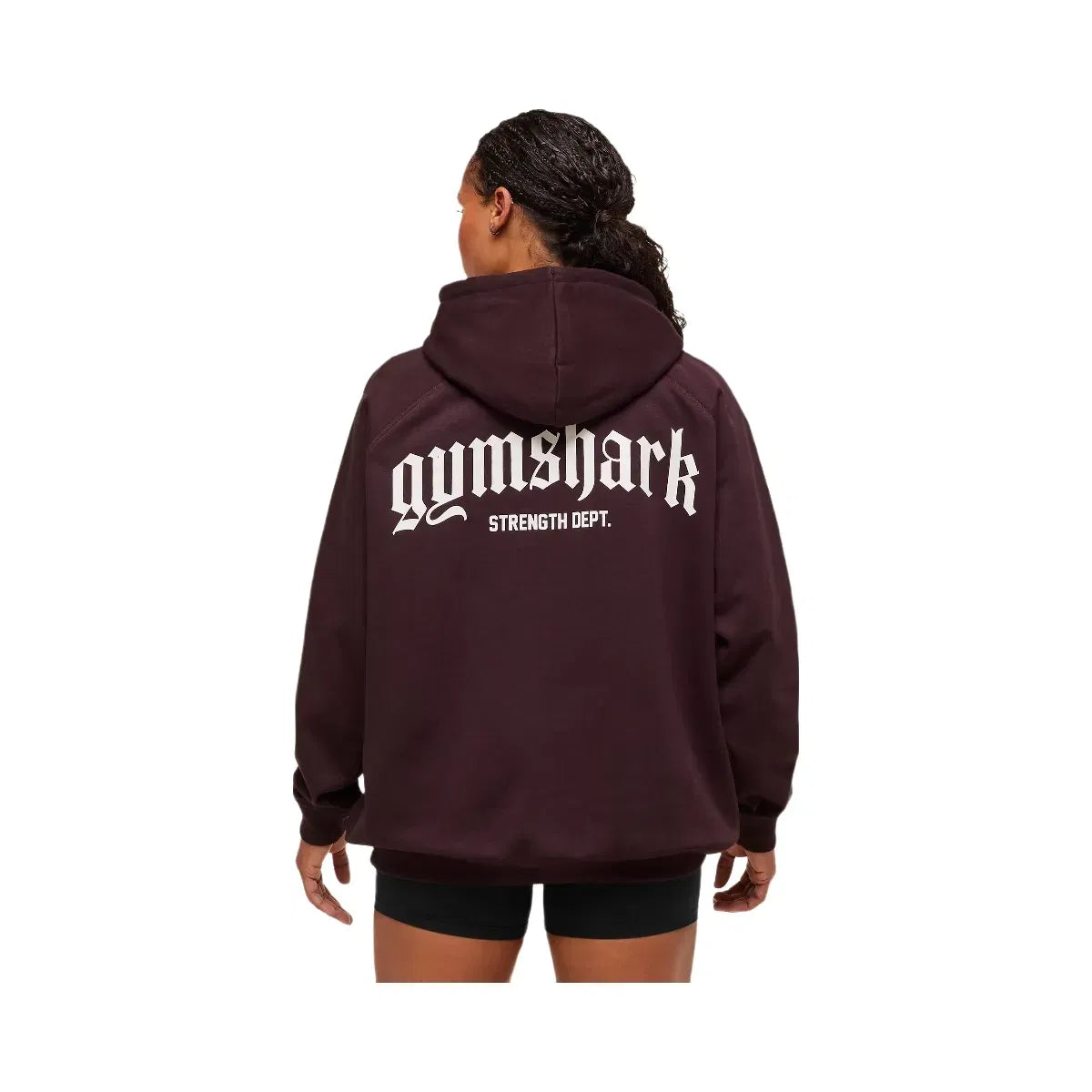 Gymshark Strength Department Oversized Hoodie - Cherry Purple