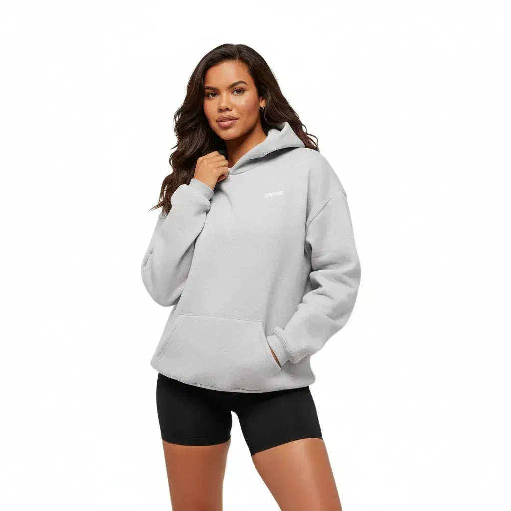 Gymshark Cosy Luxe Hoodie - Soft Grey Marl